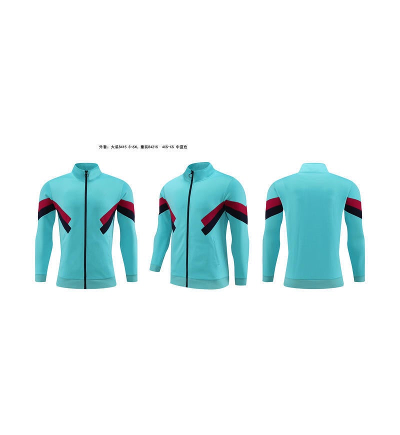 New Basketball Sports Football Clothes Coat Adult Children'S Training Clothes Sports Leisure Appearance Suit Printing - Image 1